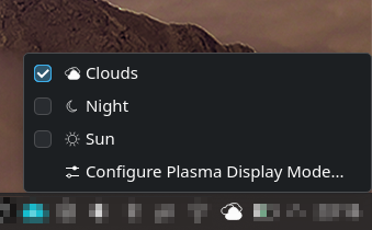 Right-click menu